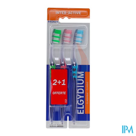 vignette BAD ELGYDIUM INTER ACTIV MEDIUM 2+1