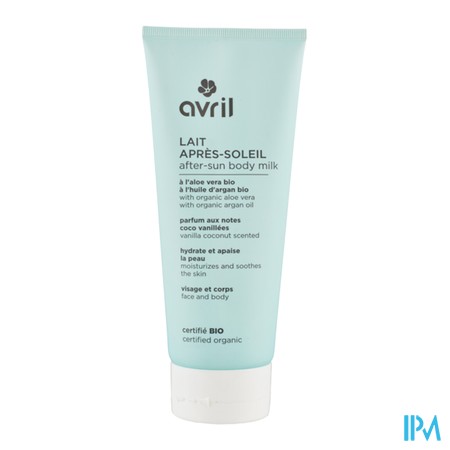 vignette AVRIL LAIT AP/SOLEIL 200ML