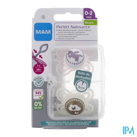 vignette MAM SUC 0-2M PERF NAISS DECO SIL X2