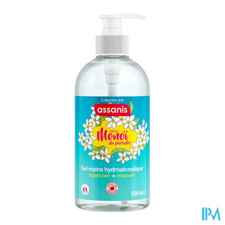 vignette ASSANIS GEL MAIN HYDRO MONOI500ML