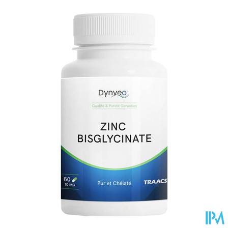 vignette DYNVEO ZINC BISGLYCINATE 10MG GELU60