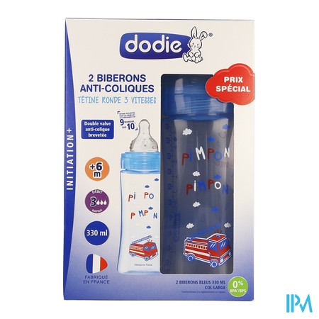 vignette DODIE COFF BIB INIT+ A/COL 330ML +6M