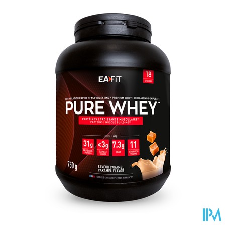 vignette EA-FIT PURE WHEY CARAMEL 750G