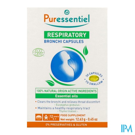 vignette PURESSENTIEL CAPS BRONCHE HE BIO30