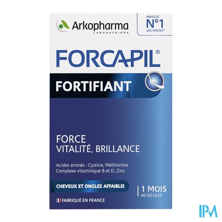 produit FORCAPIL COMPL ALIM GELUL 60