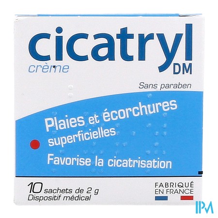 vignette CICATRYL DM CR SACHET 2G 10.