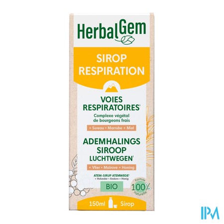 vignette HERBALGEM RESPIRATION BIO SP 150ML