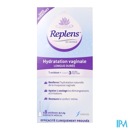 vignette REPLENS GEL VAGIN HYD LD DOS 8