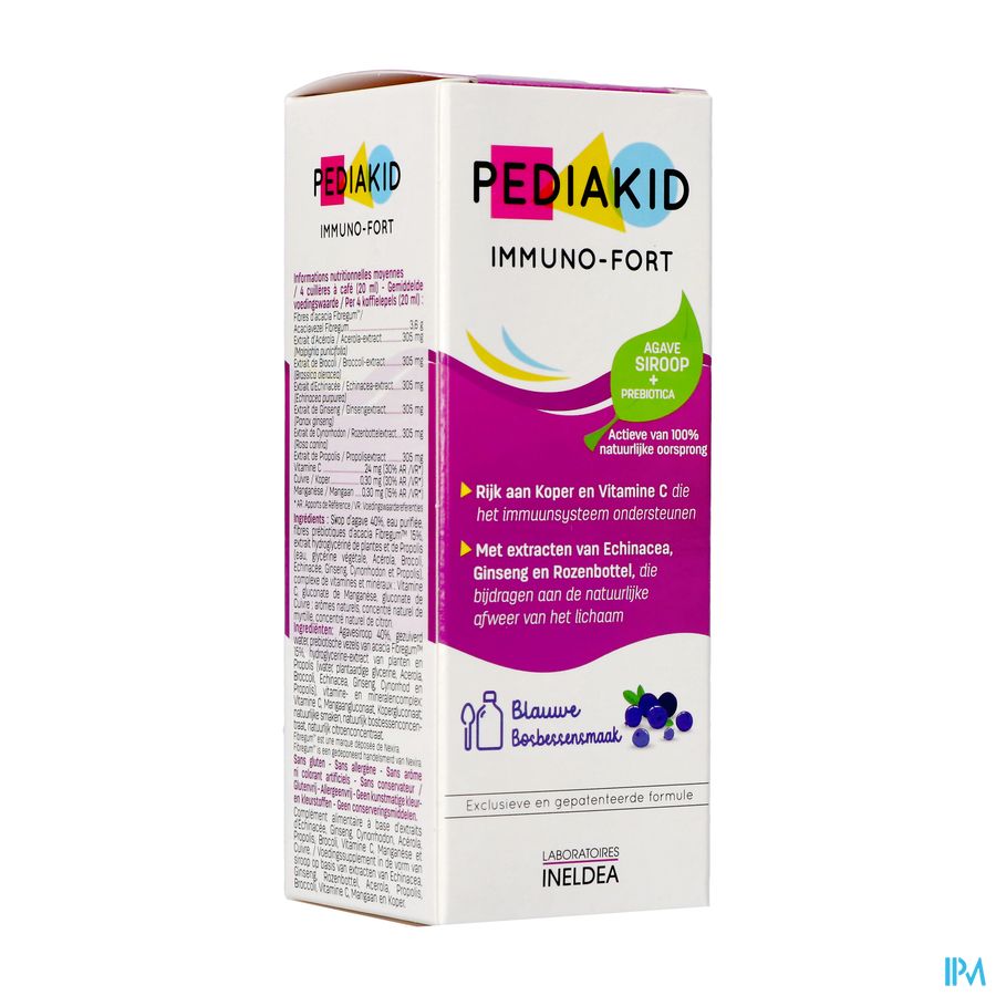 vignette PEDIAKID IMMUN FORTIF SIR125ML