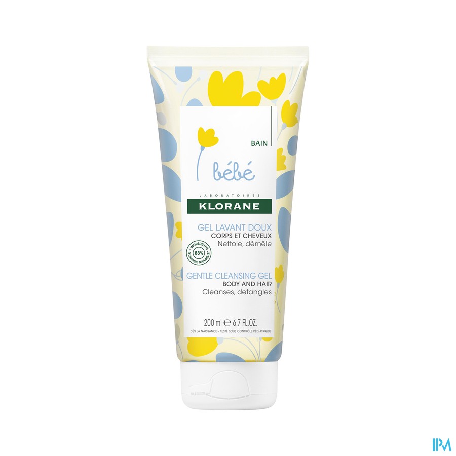 vignette KLORANE BB GEL LAV DOUX 200ML