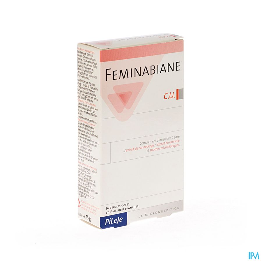produit FEMINABIANE CBU GELUL 14+14