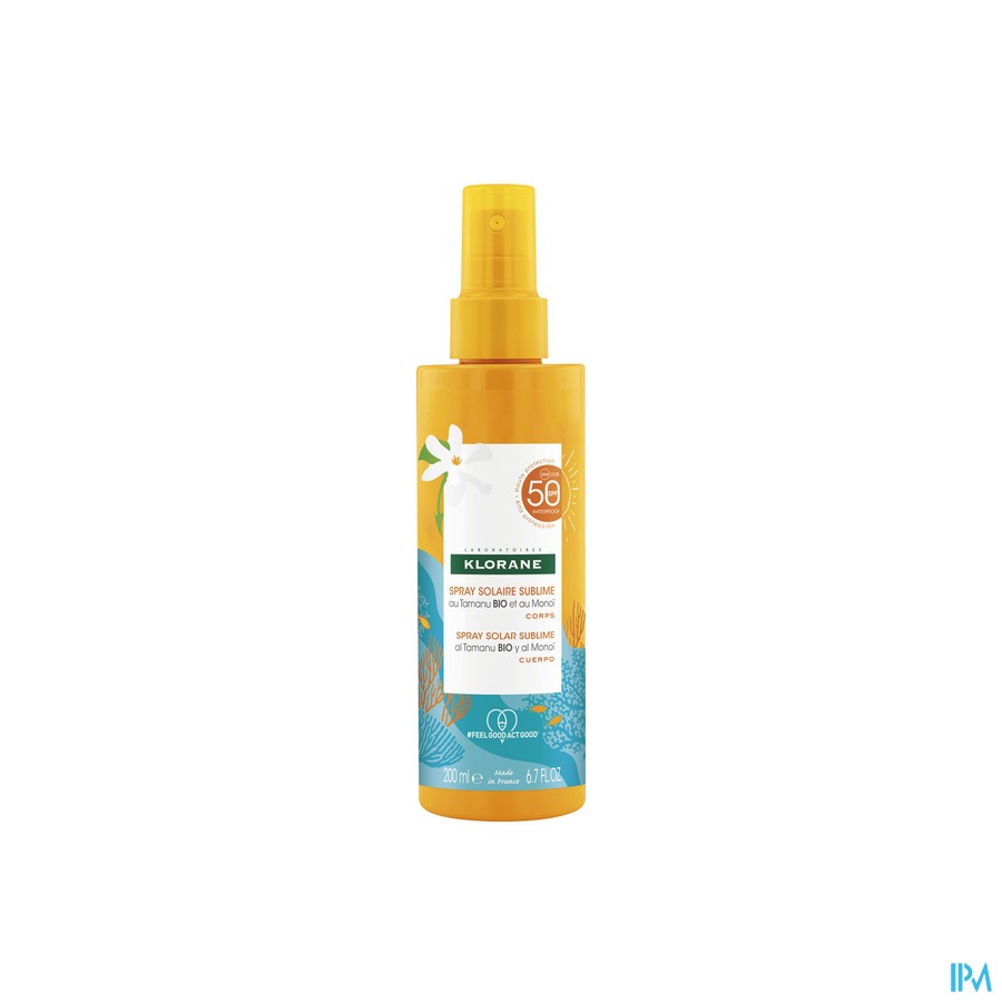 vignette KLORANE-SOL SPRAY SPF50 200ML