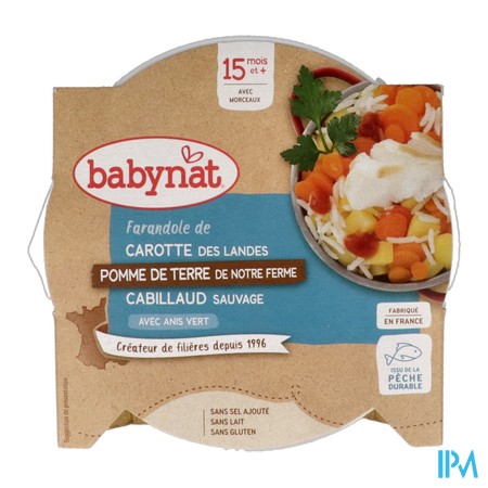 vignette BABYBIO ASS LEGU/CABILLAU SAUV 260G