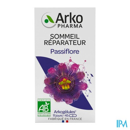 vignette ARKOGELULES PASSIFLORE BIO GELUL45