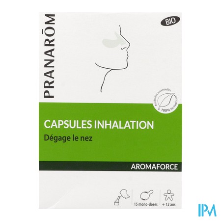 produit PRANAROM AROMAFOR INHALATION CAP15