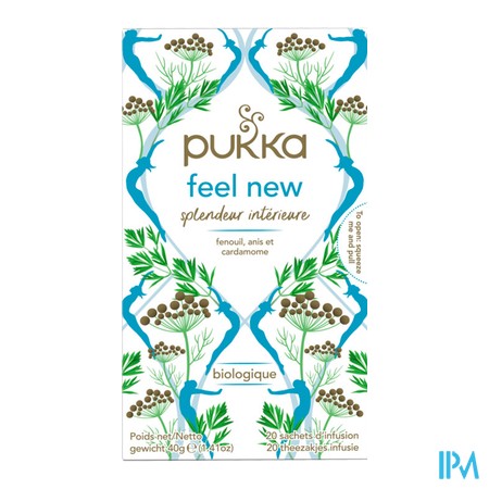 produit PUKKA INFUS FEEL NEW SACH 20
