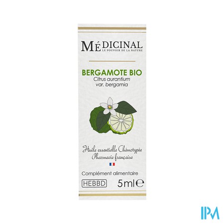 vignette MEDICINAL BERGAMOTE BIO HE 5ML