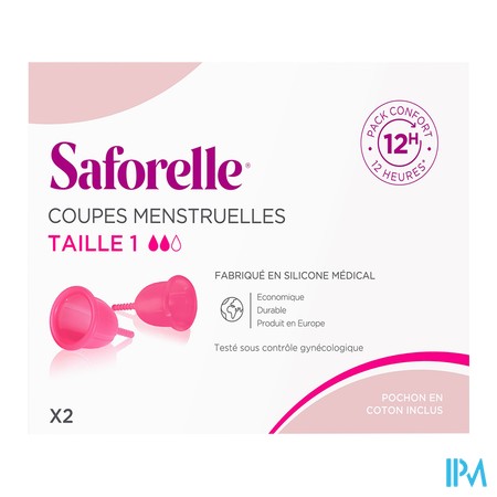 produit SAFORELLE COUPE MENSTRUELLE T1 X2