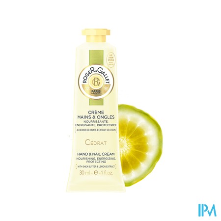 vignette RG CR MAIN CEDRAT 30ML
