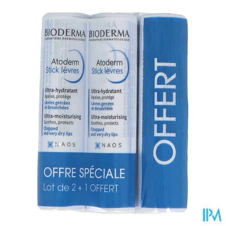 produit BIOD ATODERM STICK LEVES 4GX3