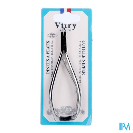 vignette PINC/PEAU VITRY FERMOIR INOX 12CM