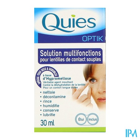 vignette QUIES OPTIK SOL MULT LENT 30ML