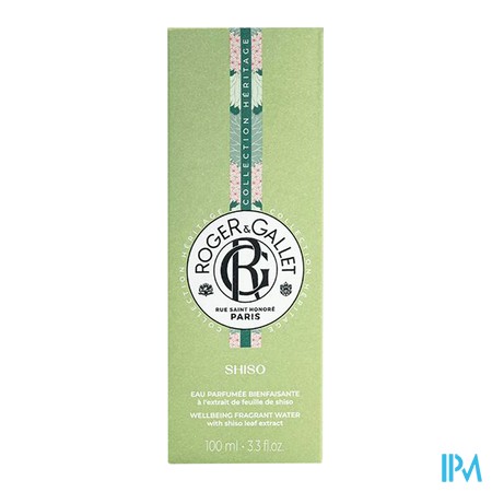 vignette RG EAU PARF BIENFAIS SHISO FL100ML