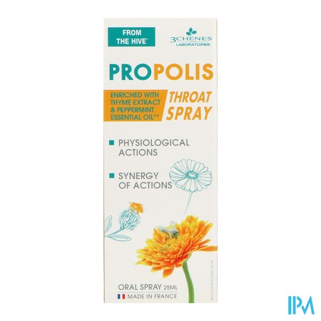 vignette 3 CHENES PROPOLIS BUC SPRAY25ML