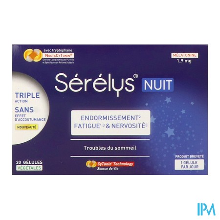 vignette SERELYS NUIT 30 GEL