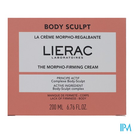 vignette LIERAC LA CREME MORPHO-REGALBANTE 200ML