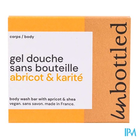 vignette UNBOTTLED GEL DCHE ABRICOT &amp; KARITE 110G