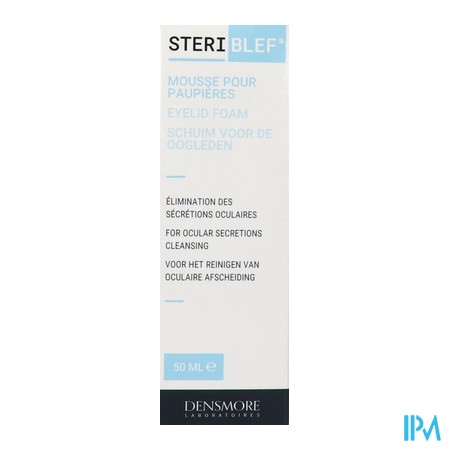 vignette STERIBLEF MOUSSE PAUPIERES 50ML