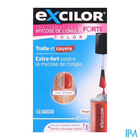 vignette EXCILOR FORTE COLOR RED 30ML