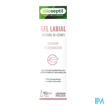 vignette OLIOSEPTIL GEL LABIAL TB10ML 1