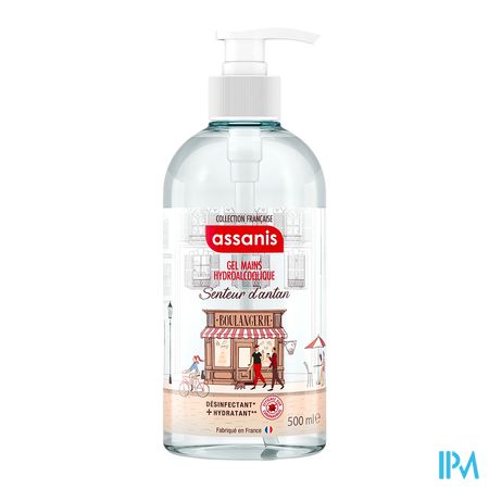 produit ASSANIS GEL MAIN HYDRO ANTAN 500ML