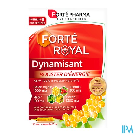 produit FORTE GELEE ROY 1G DYNAMISANT 20AMP