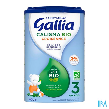 vignette GALLIA CALISMA CROISSANCE BIO 800G