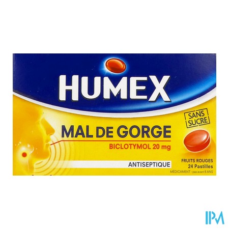 produit HUMEX PAST GORGE SSUC FR ROU24