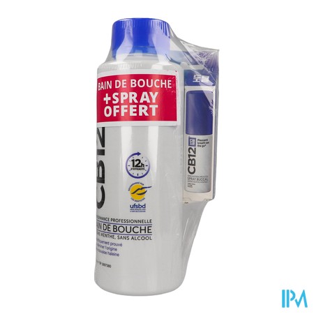vignette CB12 BAIN DE BOUCHE SOL 500ML+SPR