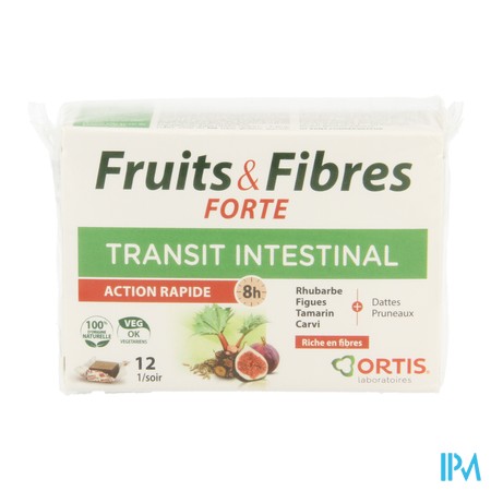 produit ORTIS FRUIT/FIB TRANS FORTE CUB12