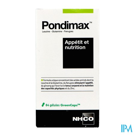 vignette NHCO PONDIMAX 84GELULES