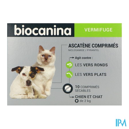 vignette BIOCANINA ASCATENE CPR VERM 10