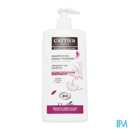 vignette CATTIER SHAMP US FREQ S/SULF 500ML