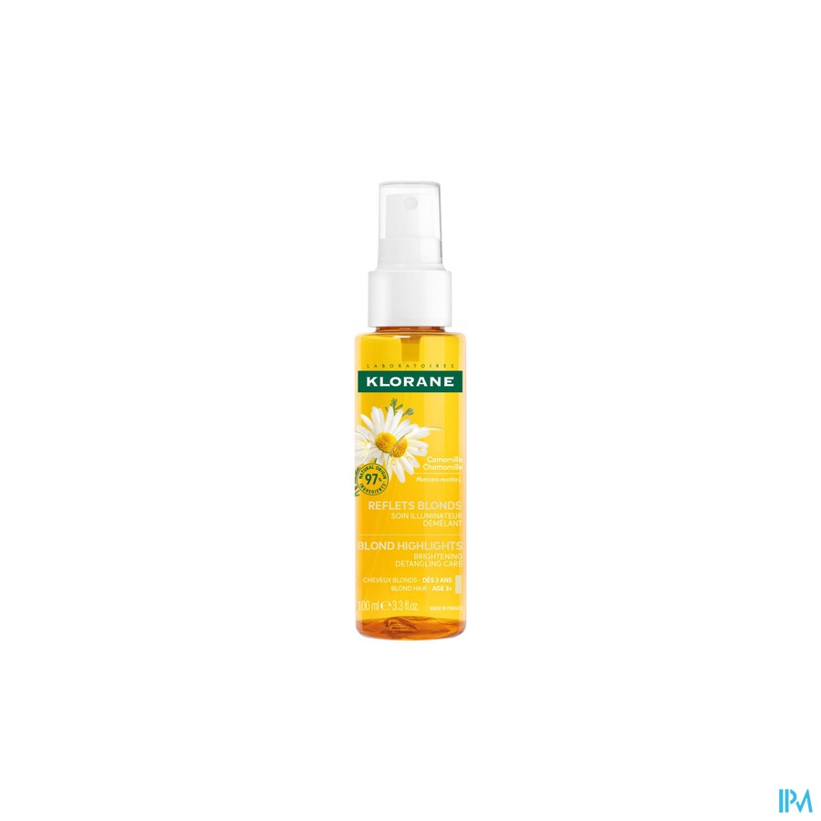 vignette KLORANE SPR CAMOMILLE BIO 100ML