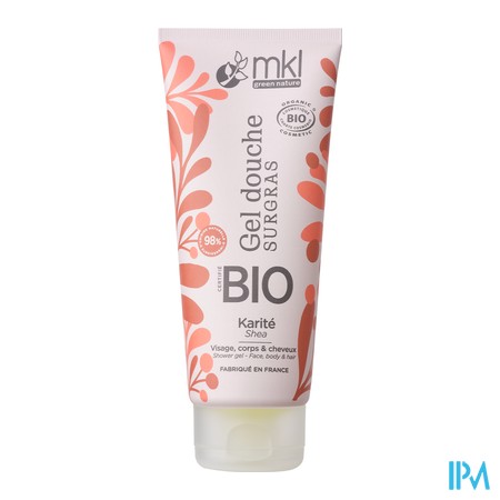produit MKL GEL DOUCHE BIO KARITE 200ML