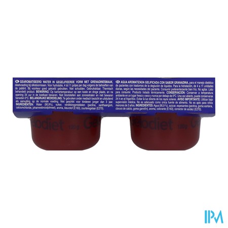 produit DELICAL GELODIET EAU GEL GREN120X4