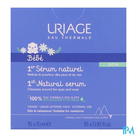 vignette URIAGE BB 1ER SERUM NATUREL 15X5ML