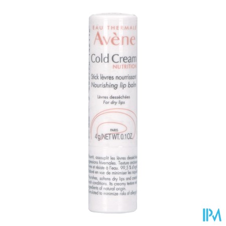 produit AVENE COLD CREAM STICK LEVRES 4G