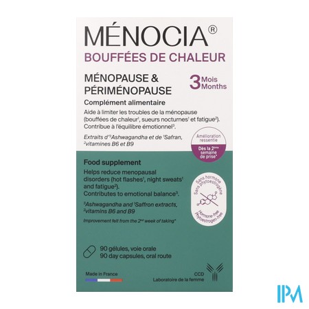 produit MENOCIA BOUFFEES DE CHALEUR 3 MOIS