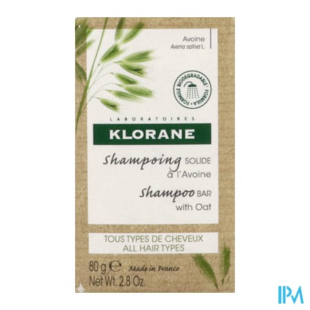 vignette KLORANE SHP SOLIDE AVOINE 80G